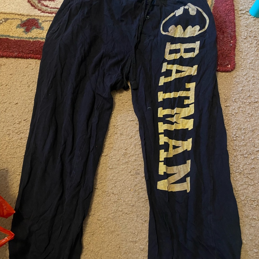 Black Batman Pajama Pants